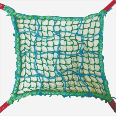 Debris Fall Safety Nets Double Layer 5 mm with 2.5 mm Braided Net