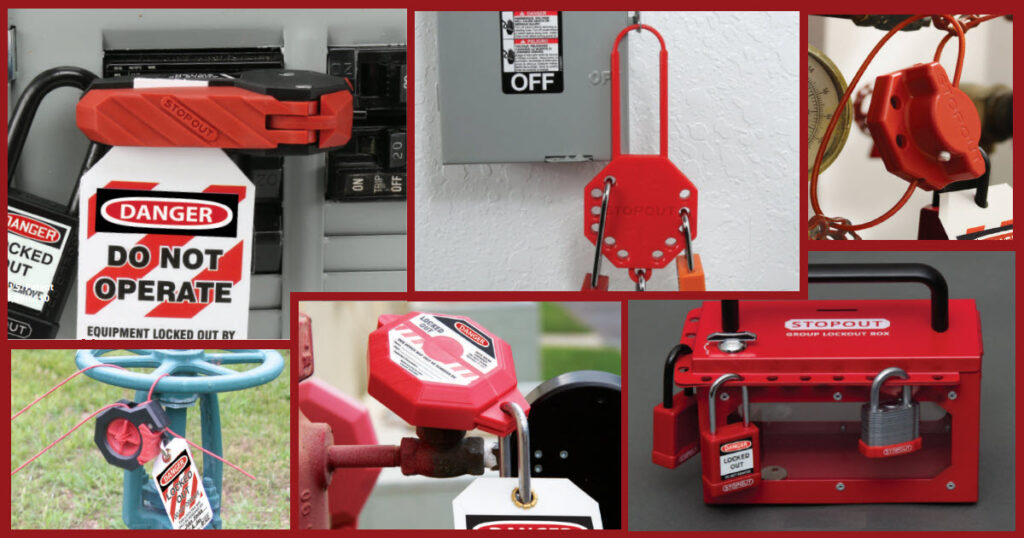 lockout tagout guide devices